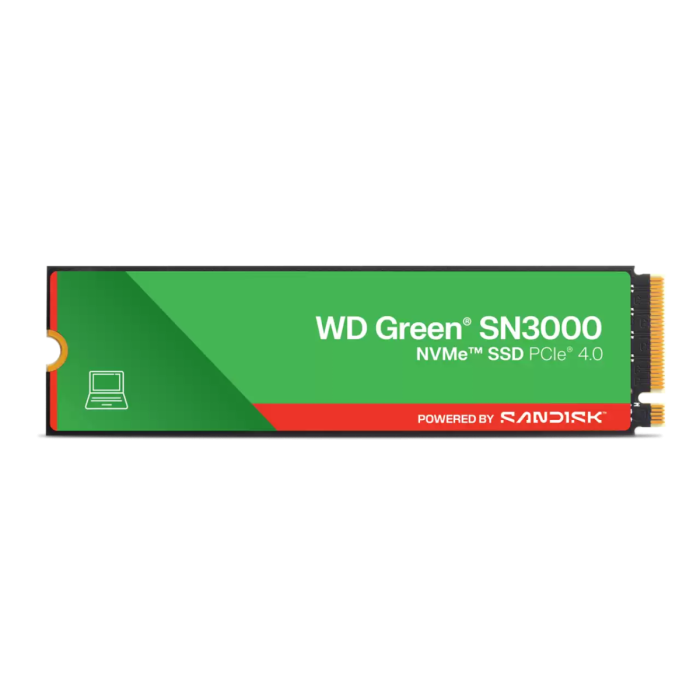 Dysk SSD WD Green SN3000 2TB M.2 NVMe WDS200T4G0E-8