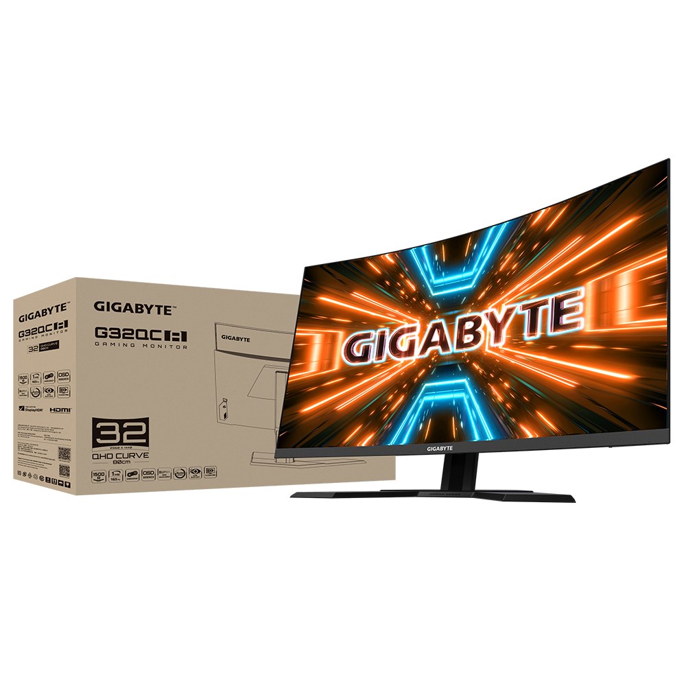 Gigabyte G32QC A computer monitor 80 cm (31.5") 2560 x 1440 pixels 2K Ultra HD LED Black-6