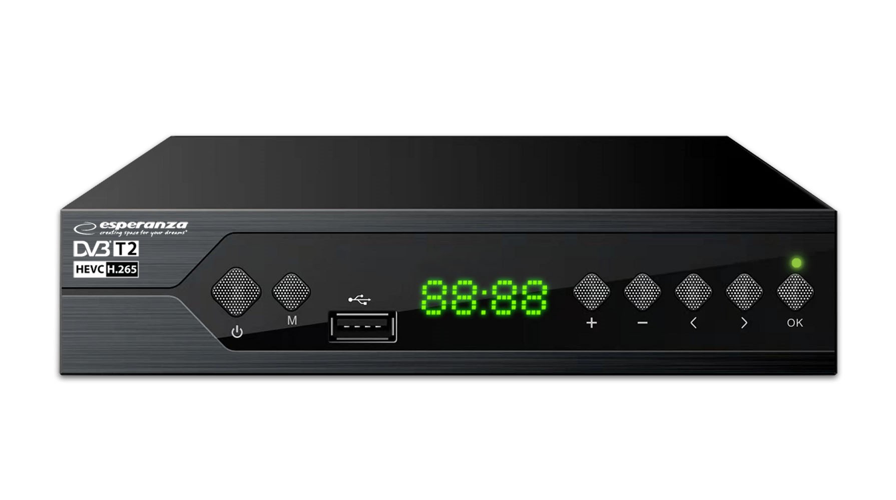 Esperanza EV107R TV set-top box Cable Black-0