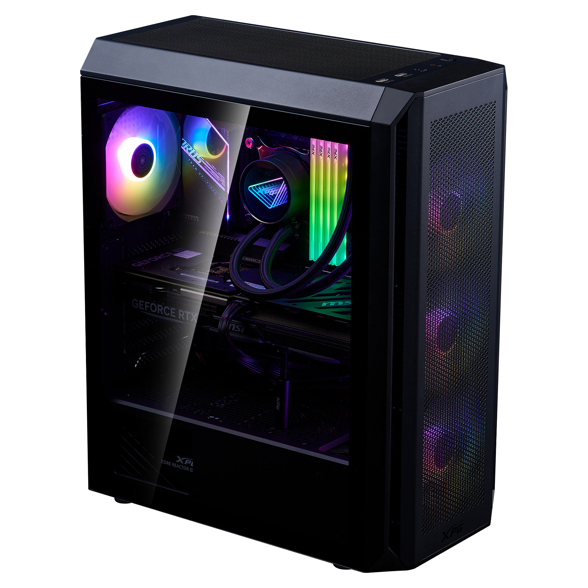 XPG VALOR AIR PLUS MID-TOWER-Case Black-8