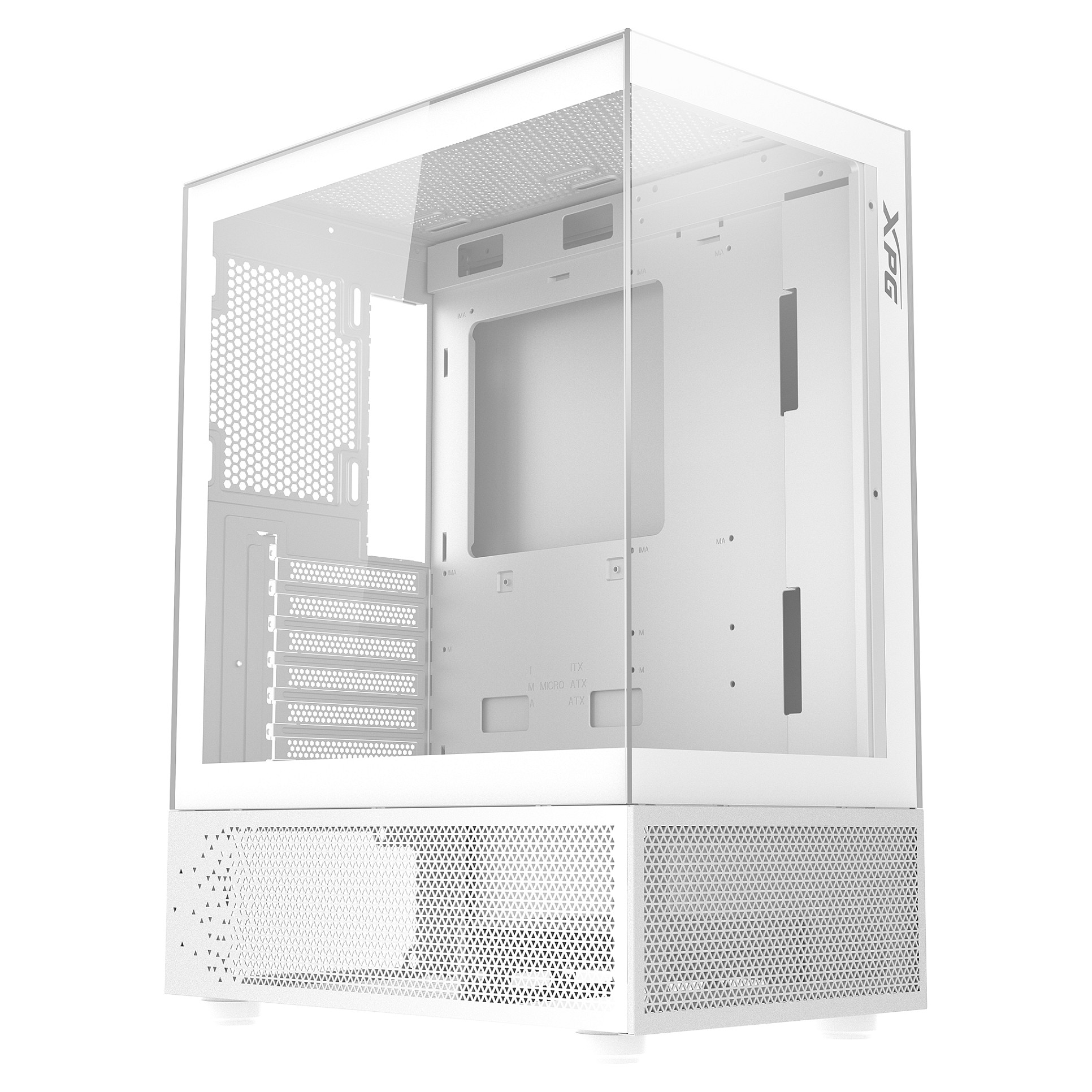 Kućište ADATA XPG INVADER X MINI KOMPAKTES MID-TOWER-CASE (midi tower, bijela, ATX, micro ATX, Mini-ITX, 2x 3.5" bays, 1x 2.5" bays)-2