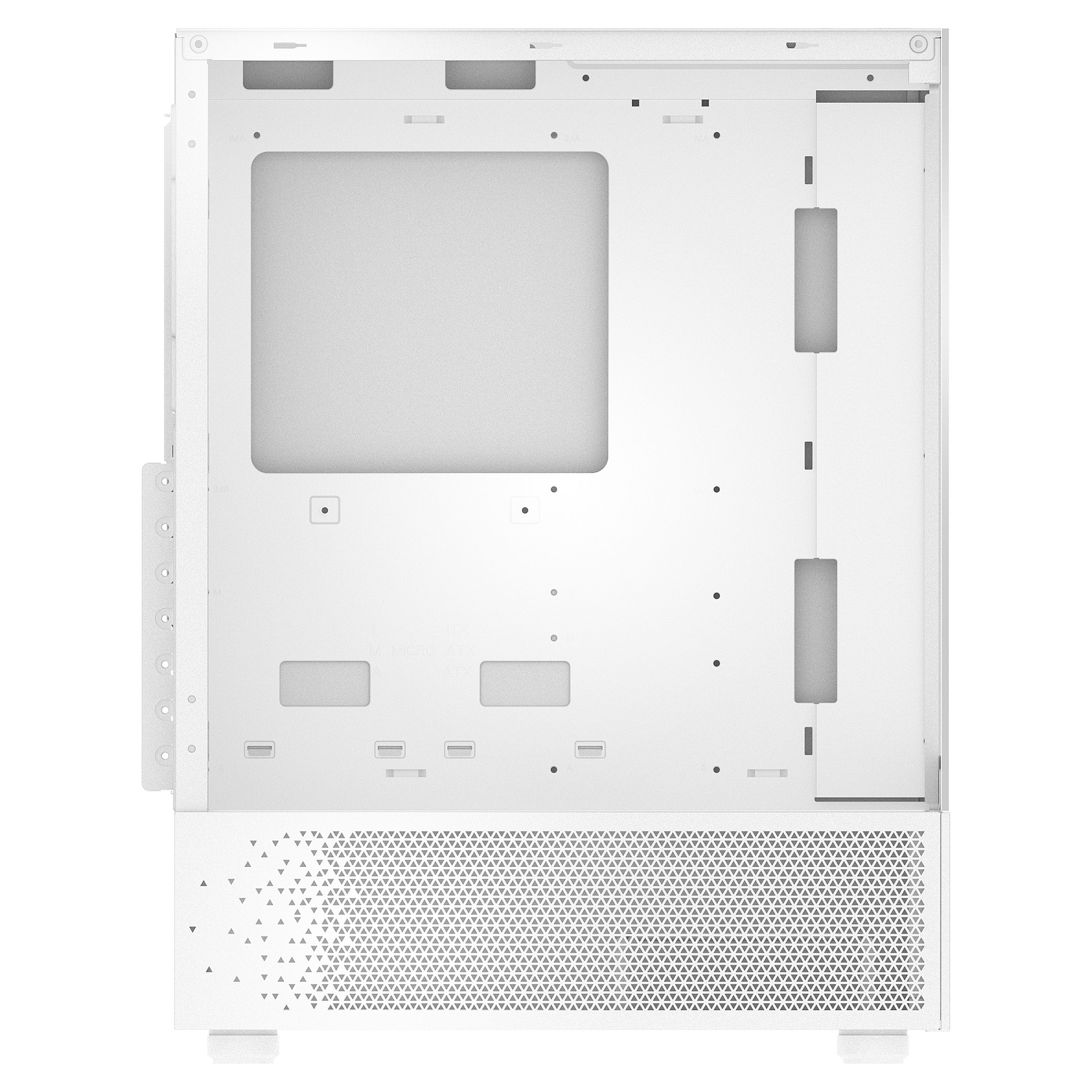 Kućište ADATA XPG INVADER X MINI KOMPAKTES MID-TOWER-CASE (midi tower, bijela, ATX, micro ATX, Mini-ITX, 2x 3.5" bays, 1x 2.5" bays)-3
