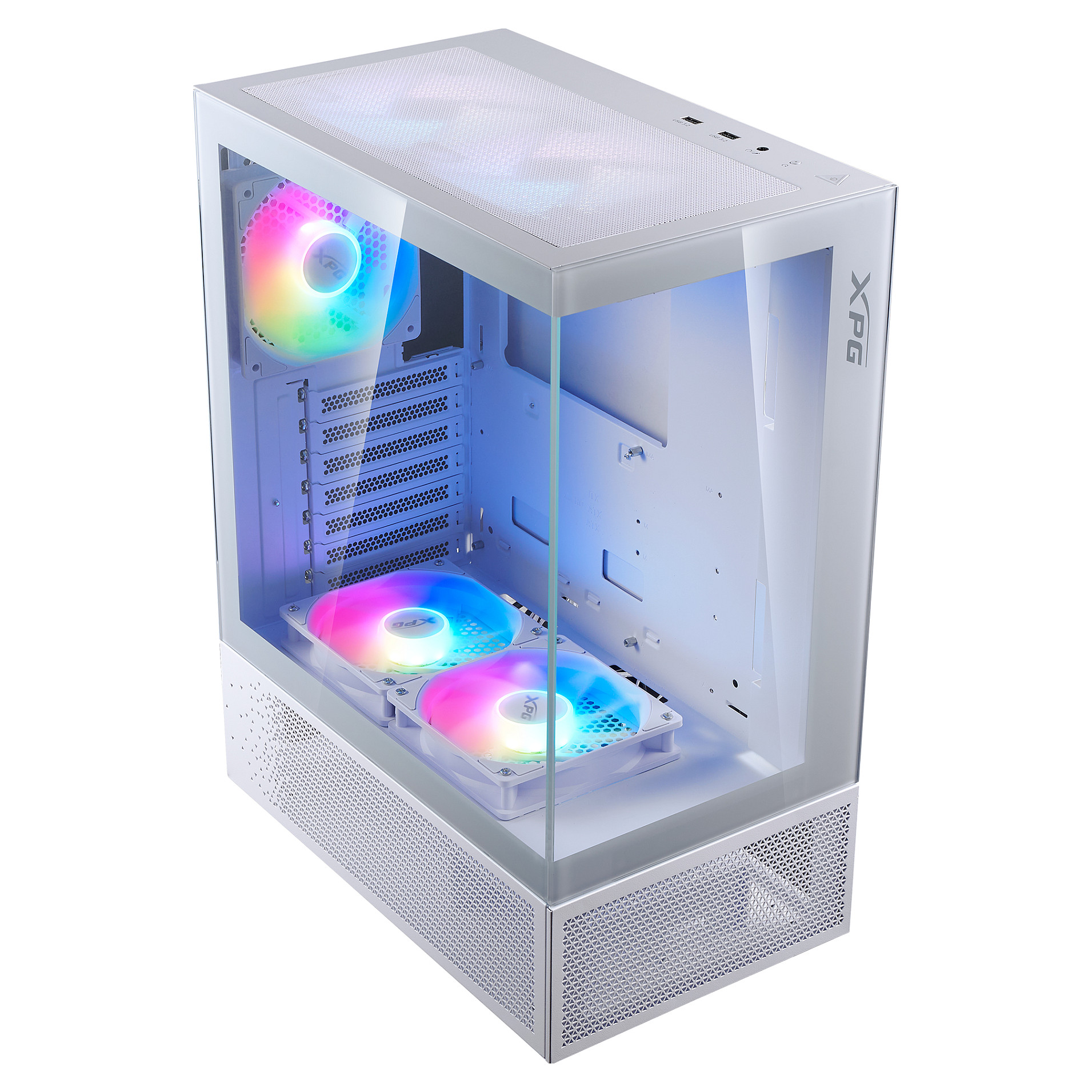 Kućište ADATA XPG INVADER X MINI KOMPAKTES MID-TOWER-CASE (midi tower, bijela, ATX, micro ATX, Mini-ITX, 2x 3.5" bays, 1x 2.5" bays)-11