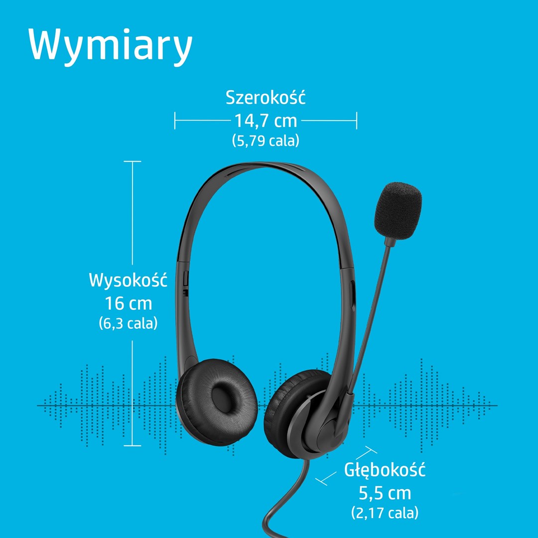 Headset HP STEREO USB HEADSET G2 (binaural, žične, crna)-5