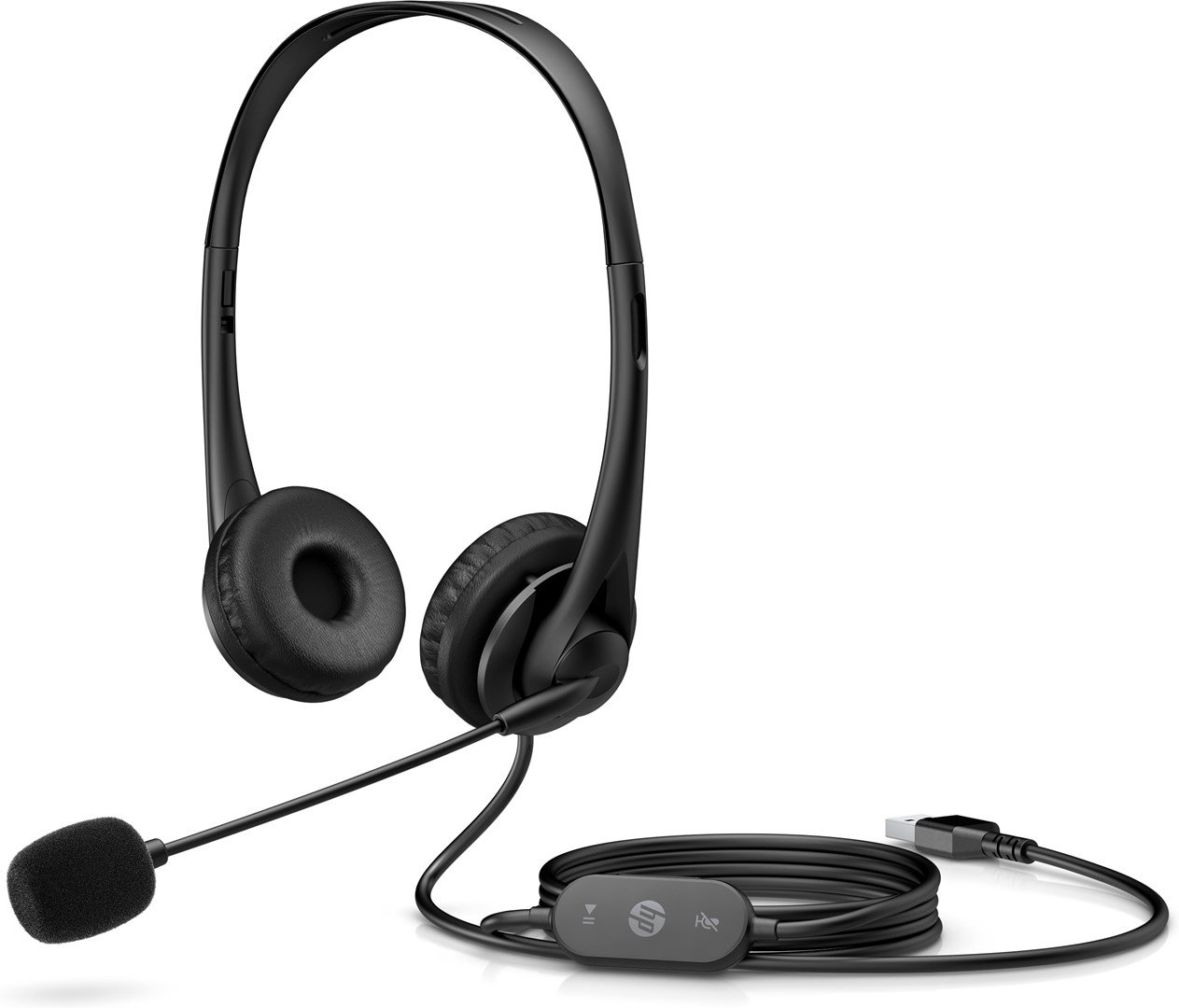 Headset HP STEREO USB HEADSET G2 (binaural, žične, crna)-1