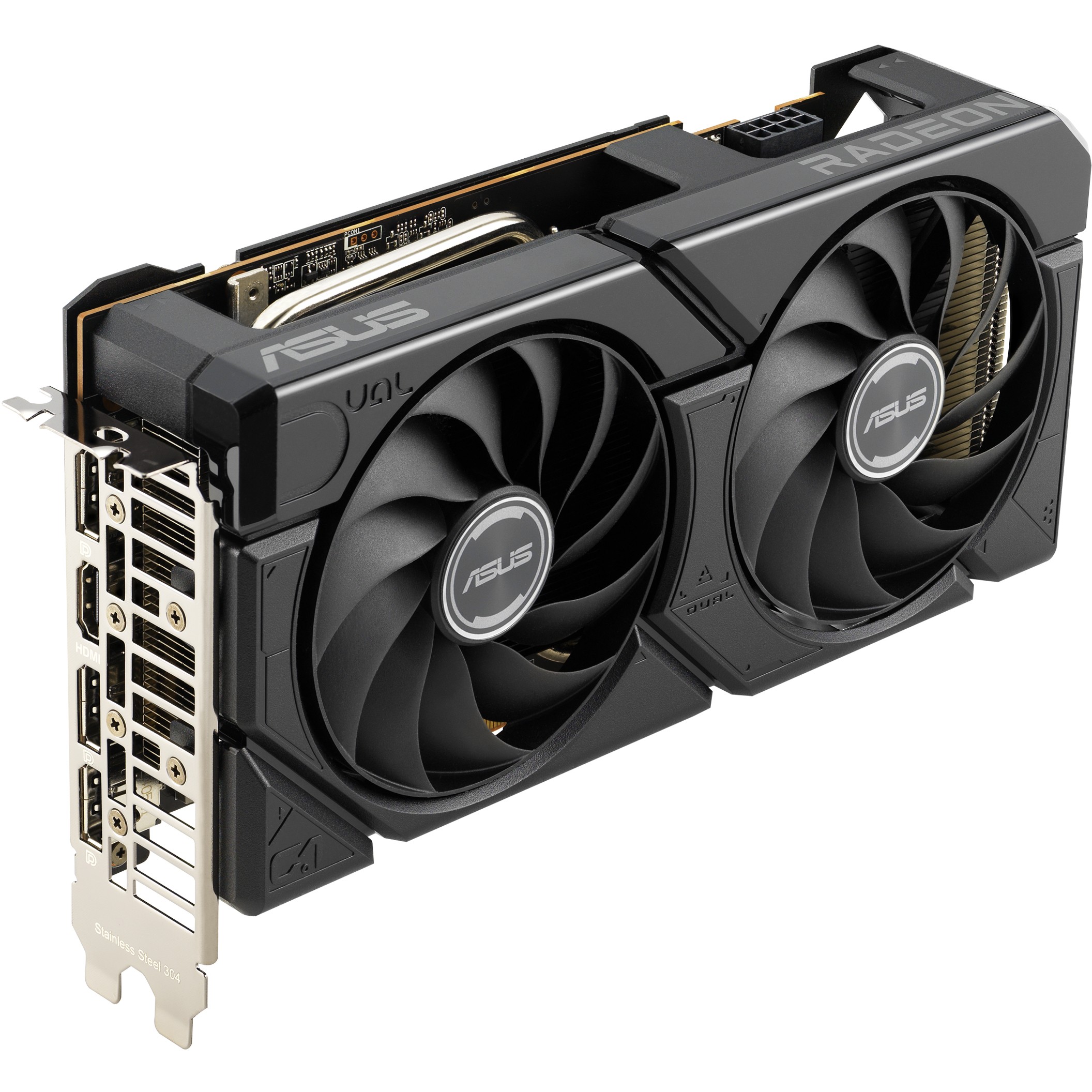 Grafička kartica ASUS DUAL-RX7600-O8G-EVO (AMD Radeon RX 7600, 8 GB GDDR6, PCIe 4.0, HDMI 2.1, 3x DisplayPort 1.4a)-7