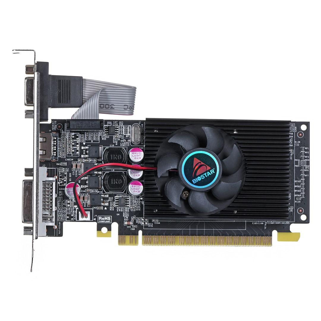 Grafička kartica BIOSTAR GeForce GT 610 (2 GB GDDR3, 64 bit, 700 MHz, PCI Express x16 2.0)