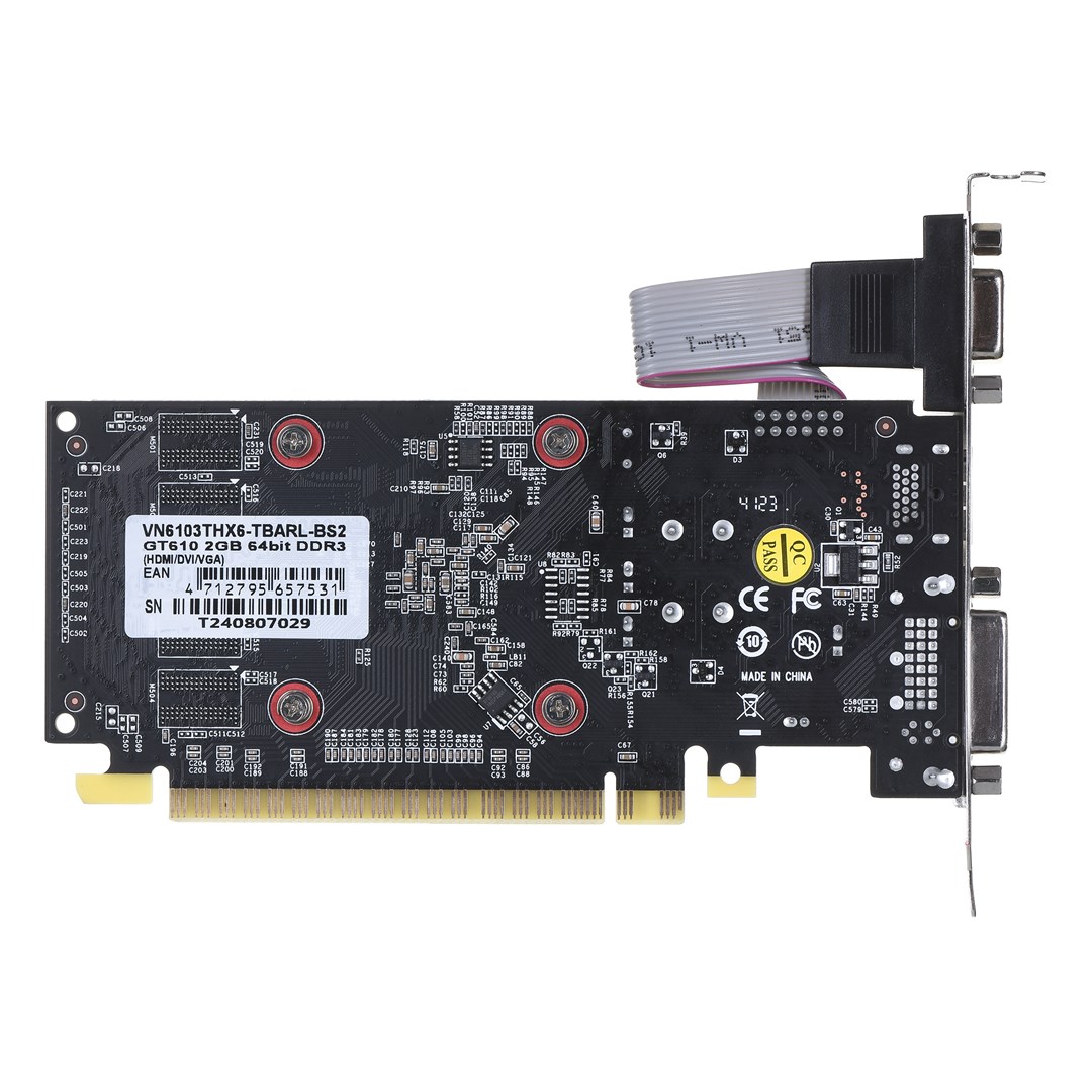 Grafička kartica BIOSTAR GeForce GT 610 (2 GB GDDR3, 64 bit, 700 MHz, PCI Express x16 2.0)-3