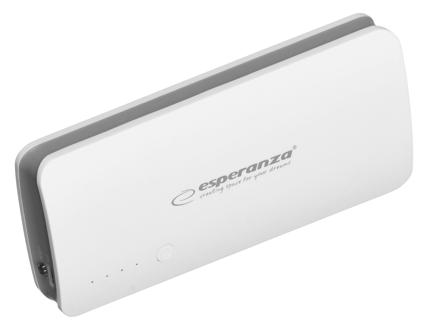 Power bank ESPERANZA EMP106WE Radium (8000 mAh) sivo-bijeli-1