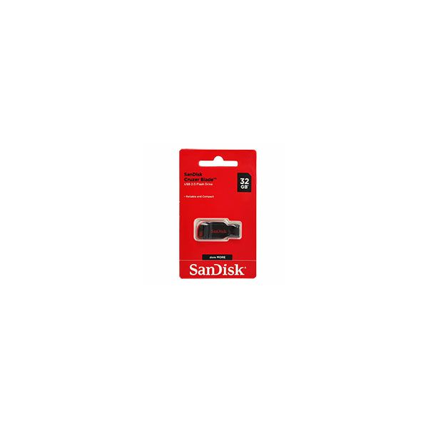 SANDISK USB 2.0 FLASH DRIVE CRUZER BLADE 32GB