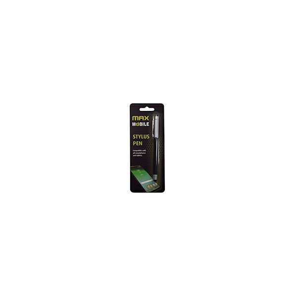 Olovka MAX MOBILE Stylus 2u1 crna boja