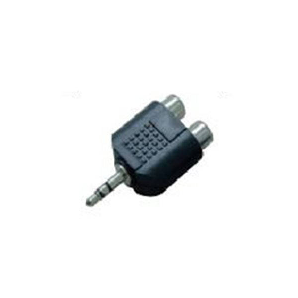 MAXPOWER KONEKTOR 2xRCA - 3.5 MM F/M-0