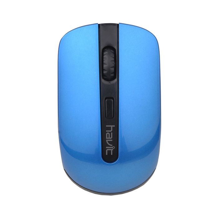 Bežični optički miš HAVIT HV-MS989GT (USB, 800-1200-1600dpi, 4 tipke, crno/plavi)-2
