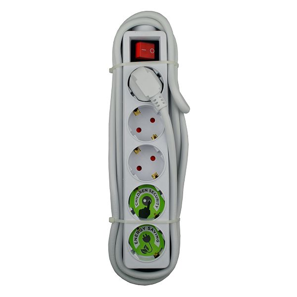 Produžni kabel s prednaponskom zaštitom FIRST RATE HS-DB GB05K, 5m-0