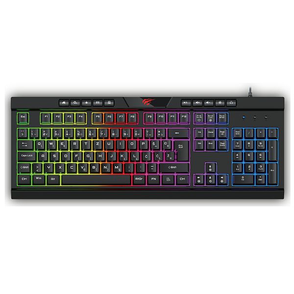 GAMENOTE TIPKOVNICA HV-KB500L BACKLIT USB-1