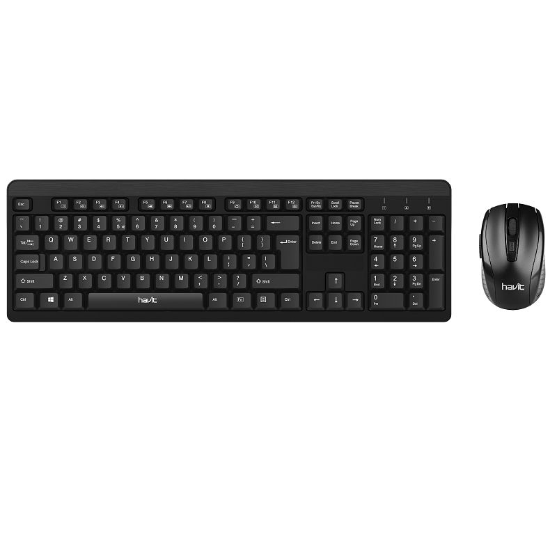 HAVIT TIPKOVNICA+MIŠ HV-KB260GCMBK BEŽIĆNI SET 2.4GHz-0