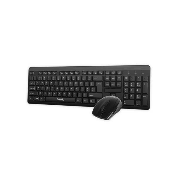 HAVIT TIPKOVNICA+MIŠ HV-KB260GCMBK BEŽIĆNI SET 2.4GHz-1