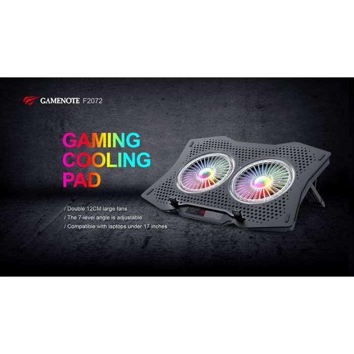GAMENOTE "COOLING PAD"ZA LAPTOP F2072 RGB do 17"-10