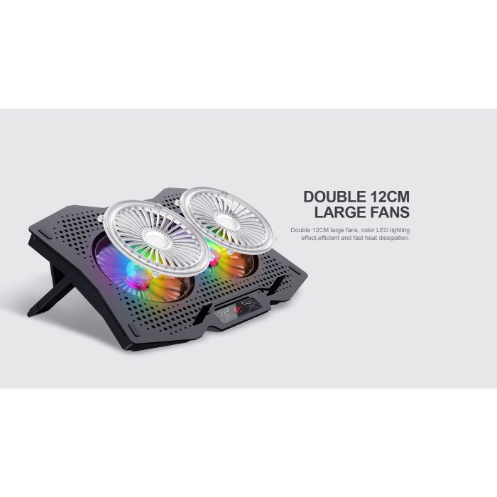 GAMENOTE "COOLING PAD"ZA LAPTOP F2072 RGB do 17"-1