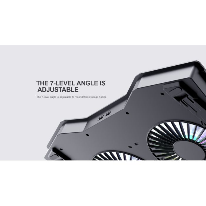 GAMENOTE "COOLING PAD"ZA LAPTOP F2072 RGB do 17"-2