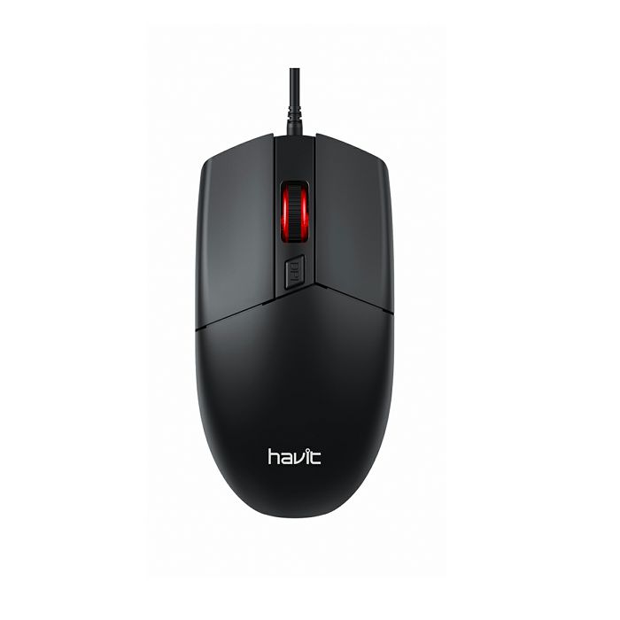 Optički miš HAVIT HV-MS71 (USB, 4 tipke, 800-1200 DPI, crni)-1