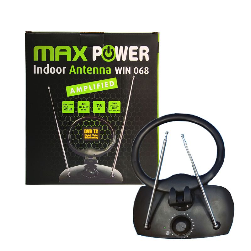 MAXPOWER ANTENA S POJAČALOM W068 UHF+VHF 42db-0