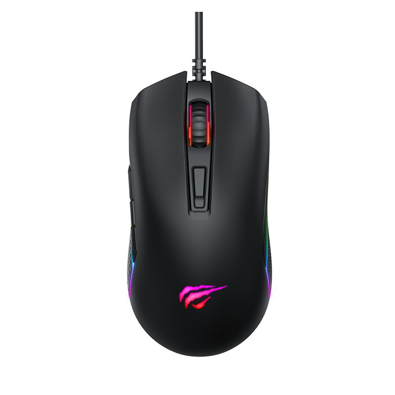 Miš HAVIT GAMENOTE HV-MS1010 (RGB osvjetljenje, 7 funkcionalnih tipki, 4 brzine DPI, USB)