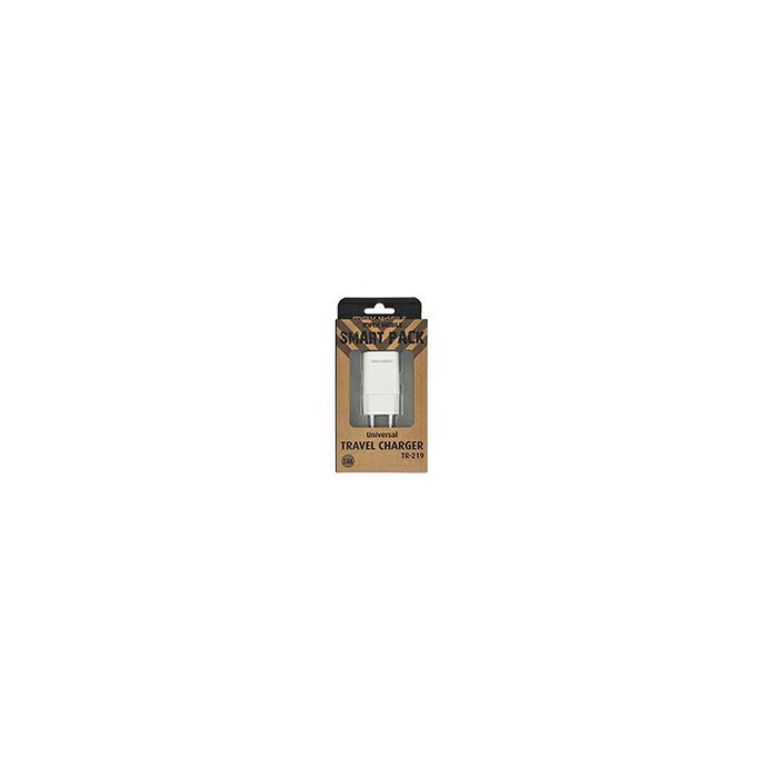 SMART PACK KUĆNI ADAPTER USB TR-219 2.4A-1