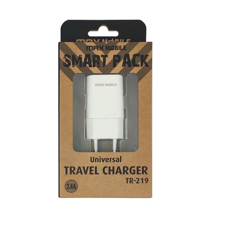 SMART PACK KUĆNI ADAPTER USB TR-219 2.4A-0