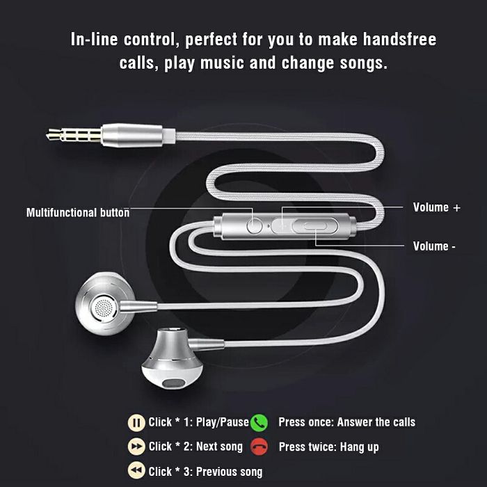 Slušalice LENOVO HF140 crna-4