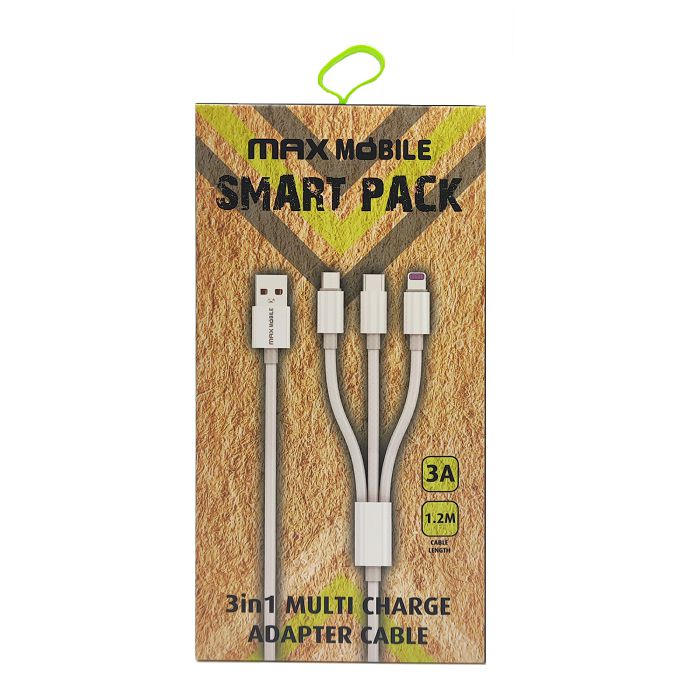 SMART PACK KABEL 3u1 TypeC/Micro USB/Lightning-USB-0