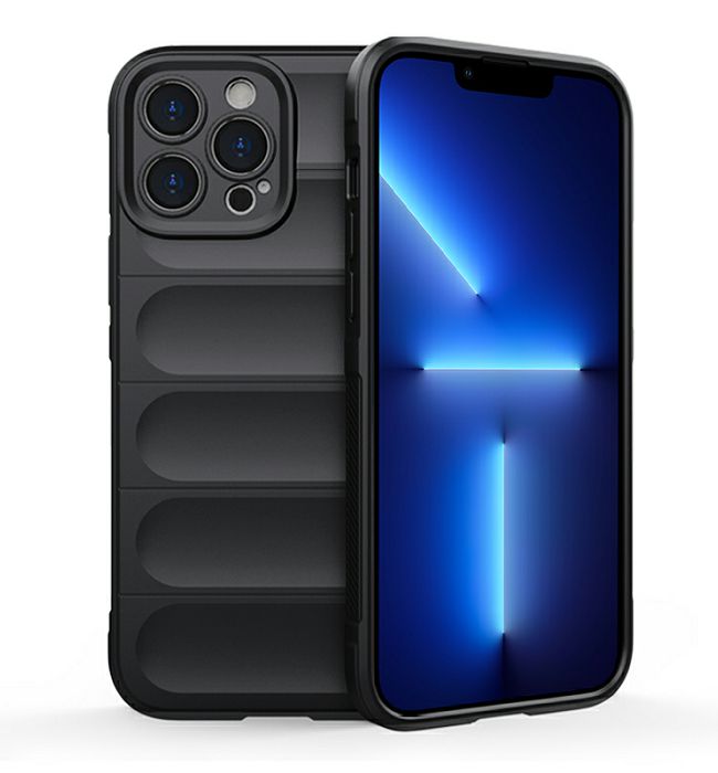 Maska za mobitel HONOR X8 HARD PROTECTION WAVES crna