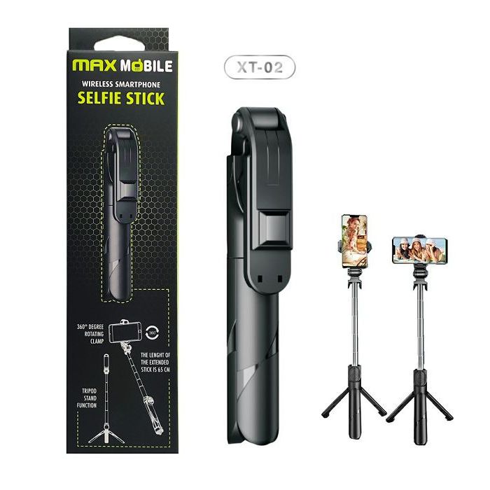 MAXMOBILE DRŽAČ SELFIE Bluetooth TRIPOD MONOPOD XT-02-2