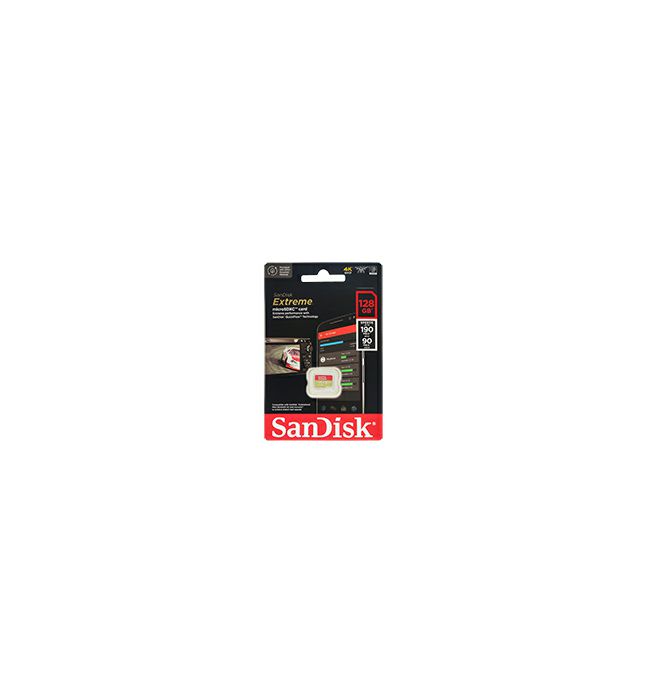 Memorijska kartica SANDISK 128GB MicroSDXC UHS-I V30 Extreme, 190MB/s-1