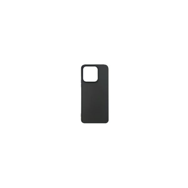 MM TPU HONOR X8A 4G SILICONE MIKRO BLACK-1