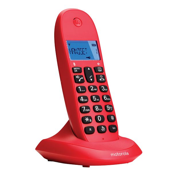 MOTOROLA DECT TELEFON C1001LB+ tamno crvena-2