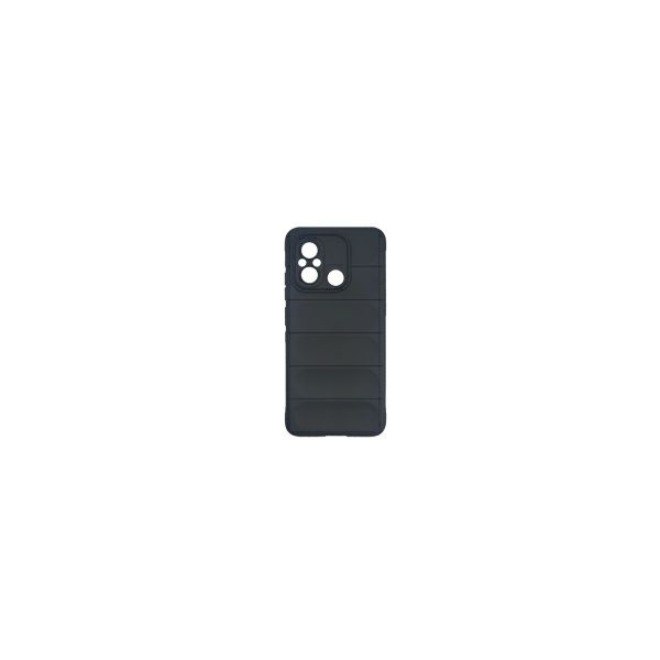 Maska za mobitel XIAOMI REDMI 12C HARD PROTECTION WAVES crna-1