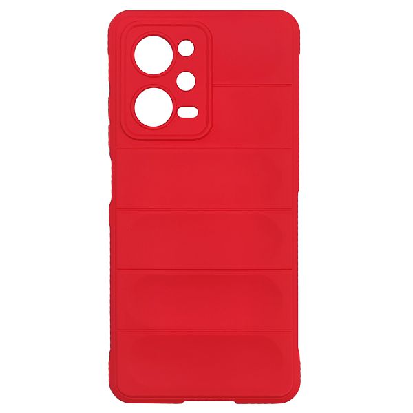 Maska za mobitel XIAOMI REDMI NOTE 12 PRO 5G HARD PROTECTION WAVES red-0