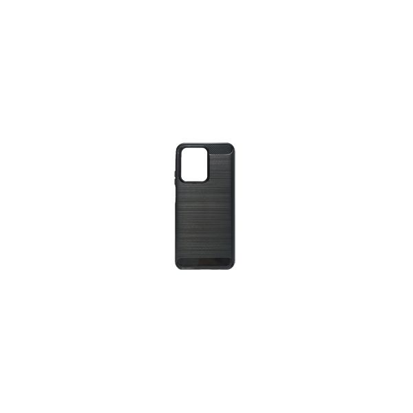 Maskica za telefon MOTOROLA MOTO G54 5G (TPU materijal, Carbon Fiber, crna)-1