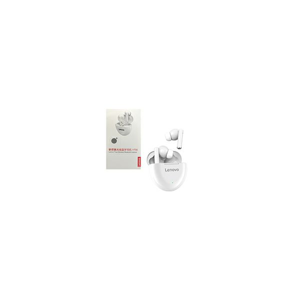 Slušalice LENOVO TWS HT06 (Bluetooth V5.0, TOUCH CONTROL, HiFi zvuk, Super Extra Bass, bijela)-1