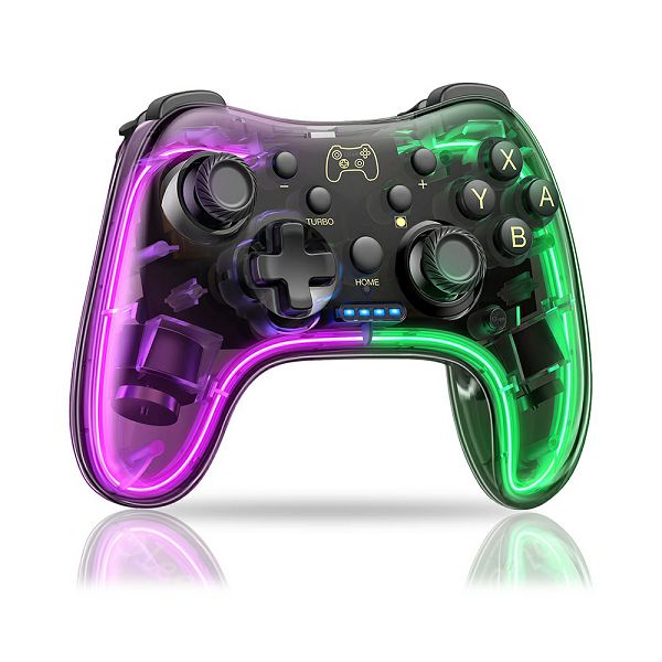 HAVIT GAMEPAD BEŽIČNI RGB G180BT PS4/PS3/PC/XBOX/Nintendo/Android&iOs-1