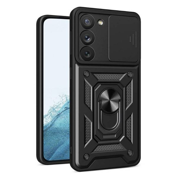 MM TPU HONOR X8B ANTI-SHOCK WITH RING crna-0