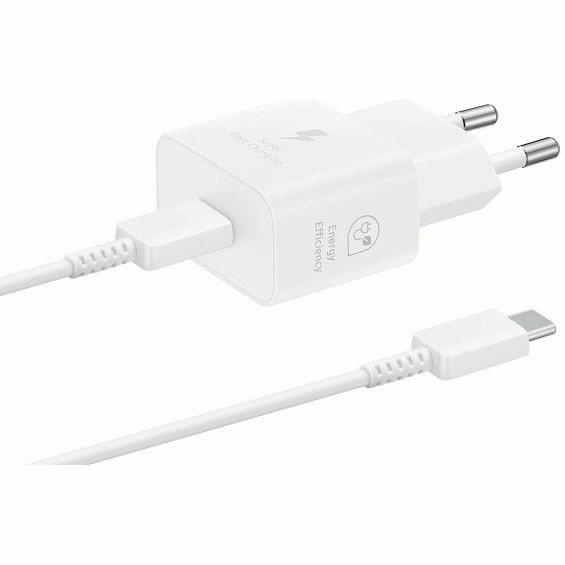 Punjač SAMSUNG, EP-T2510XWEGEU, 25W, 1xUSB-C, Kabel USB-C bijeli-3