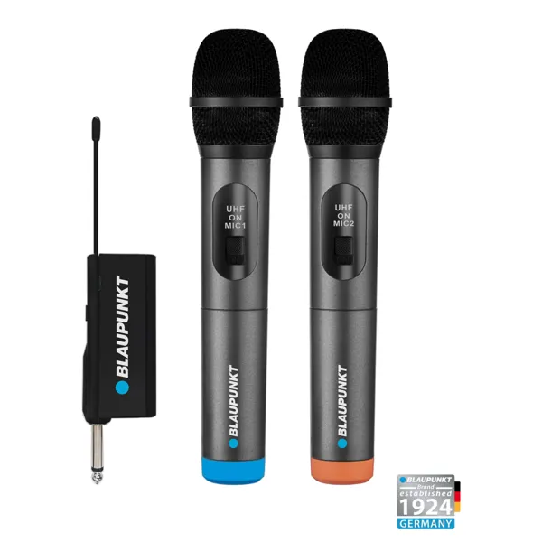 BLAUPUNKT BEŽIČNI MIKROFON UHF WIRELESS WM60UDBM, 2 kom-4