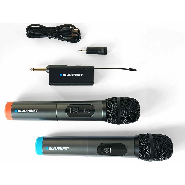 BLAUPUNKT BEŽIČNI MIKROFON UHF WIRELESS WM60UDBM, 2 kom-3