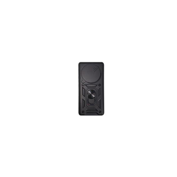 MM TPU HONOR MAGIC 6 LITE / HONOR X50 5G -ANTI-SHOCK WITH RING crna-1