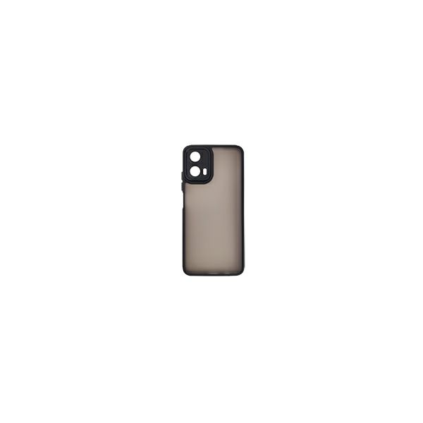 Maskica MOTOROLA MOTO G34 5G (TPU materijal, zaštita ekrana i kamere, otporna na udarce, crna)-1