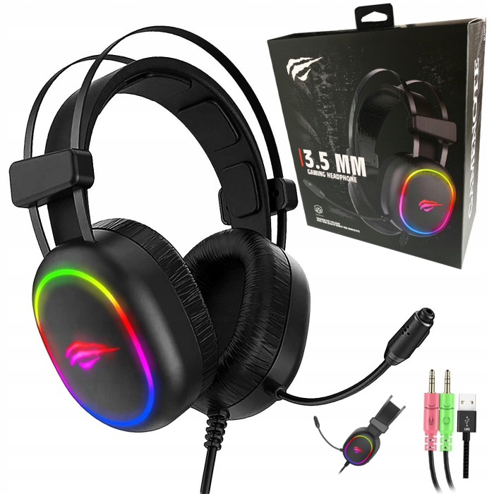 HAVIT GAMENOTE SLUŠALICE HV-H2016D RGB-9