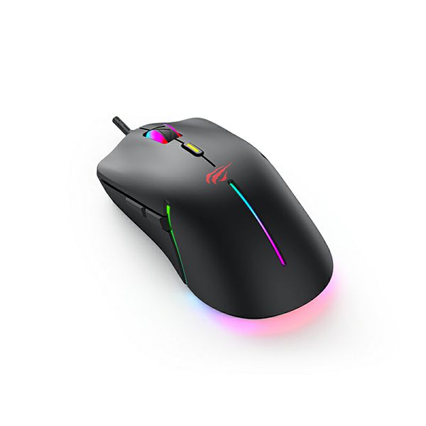 Miš HAVIT Gamenote HV-MS1031 (RGB osvjetljenje, 6 brzina, USB, 800-7200 DPI)-3