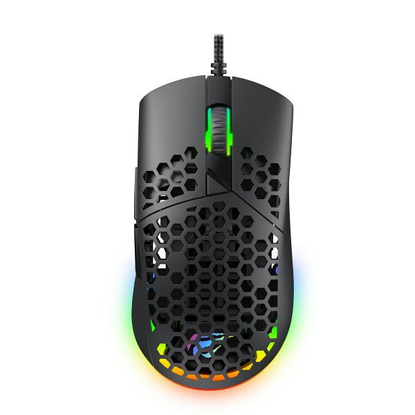 Miš HAVIT GAMENOTE HV-MS1036 (RGB osvjetljenje, 7 programirajućih tipki, 6 brzina DPI, USB)-0